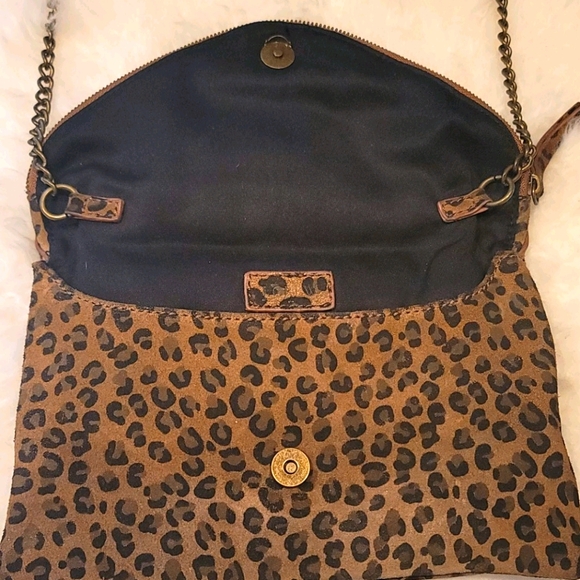 J. Crew Leather leopard print invitation clutch - Picture 4 of 16
